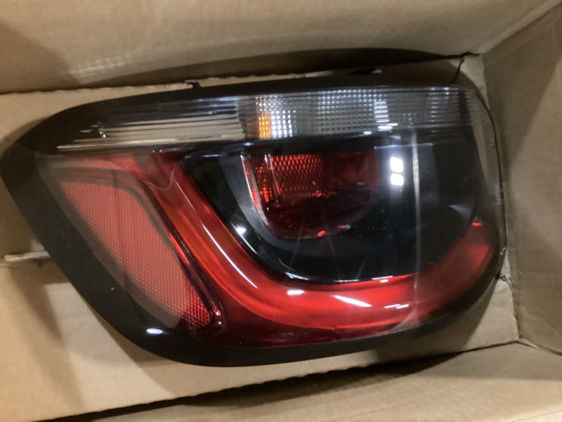 Condition photo showing New/Like New for Outer Tail Light Compatible with 2017 2018 2019 2020 2021 Jeep Compass - Brake Taillight Assembly Replacement for CH2804115 and 55112839AC - Left Driver Side LH - 55112839AC 2017-21 Compass