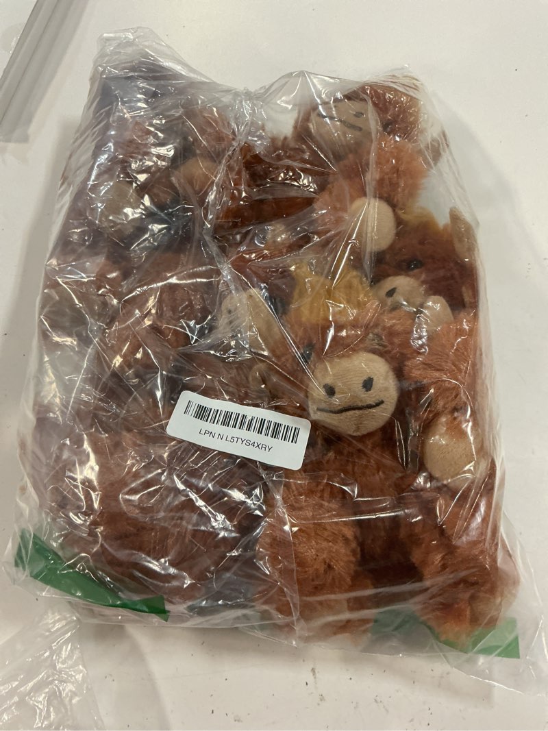 Condition photo showing Good Condition for 6 Pcs Highland Cow Stuffed Animal Toy 6 Inch Brown Stuffed Highland Cow Plush Realistic Christmas Cattle Plushie Doll Gifts for Stress Relief Kids Boys Girls Presents Birthday Party Favor