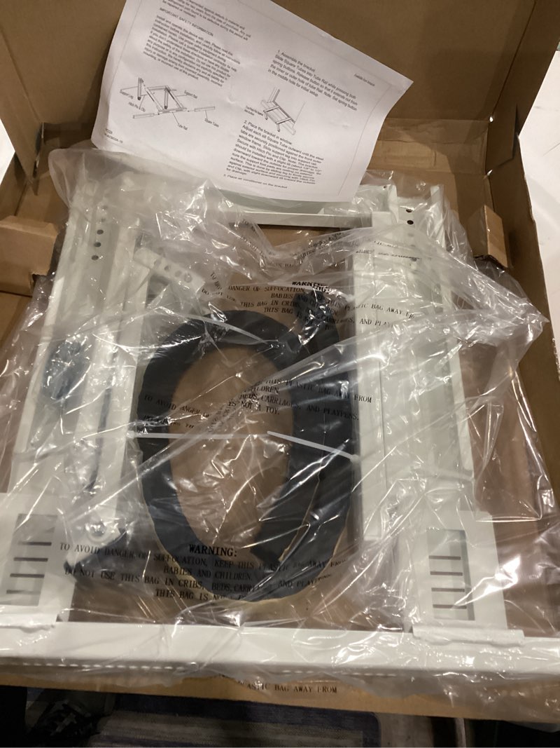 Condition photo showing Good Condition for qualward air conditioner support bracket, ac bracket for window no drilling heavy duty, up to 200 lbs up to 200 lbs, no drill