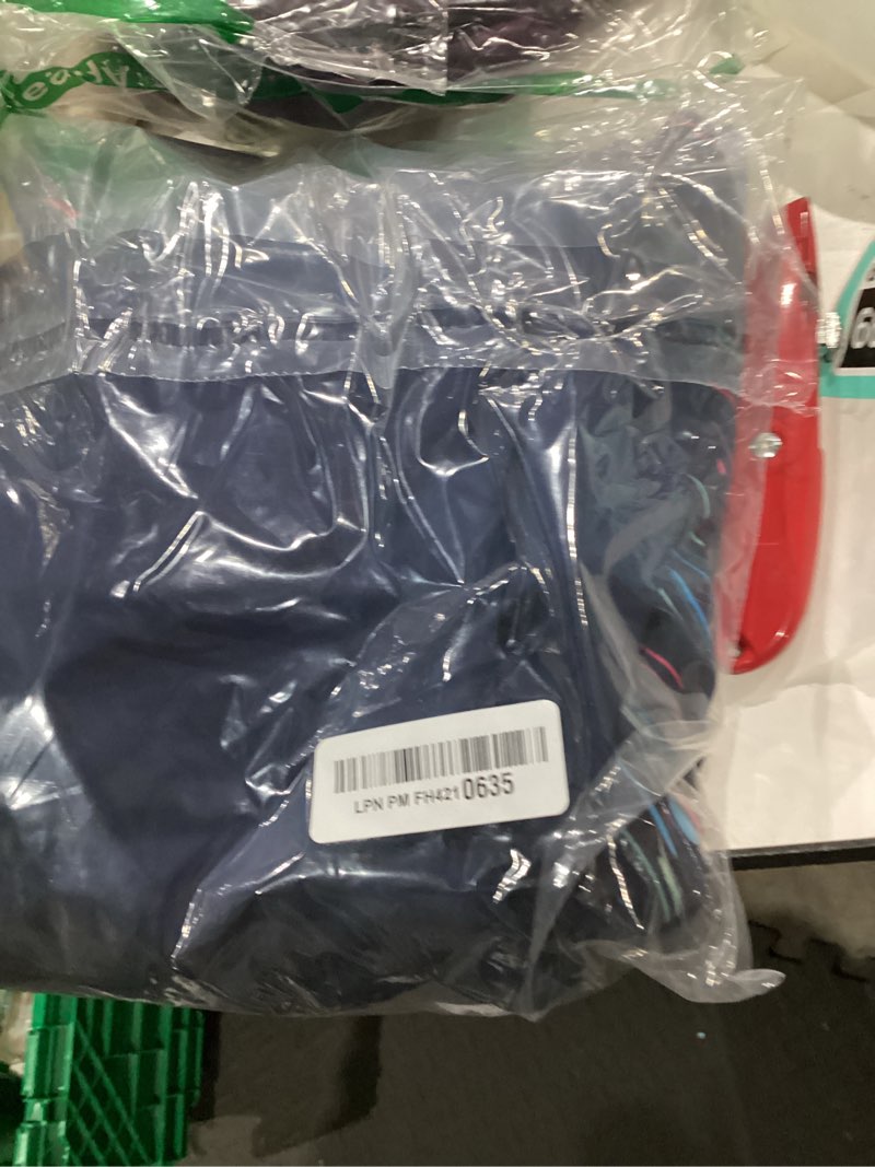 Condition photo showing As Is for Hanna Nikole Women's Plus Size Tankini Swimsuits Two Piece Bathing Suit Flowy Rash Guard Swimwear with Capris Shorts Colorful Shooting Star 24 Plus