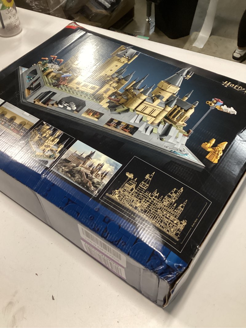 Condition photo showing New/Like New for lego harry potter hogwarts castle and grounds 76419 building set, gift idea for adults, buildable display model, collectible harry potter playset, recreate iconic scenes from the wizarding world