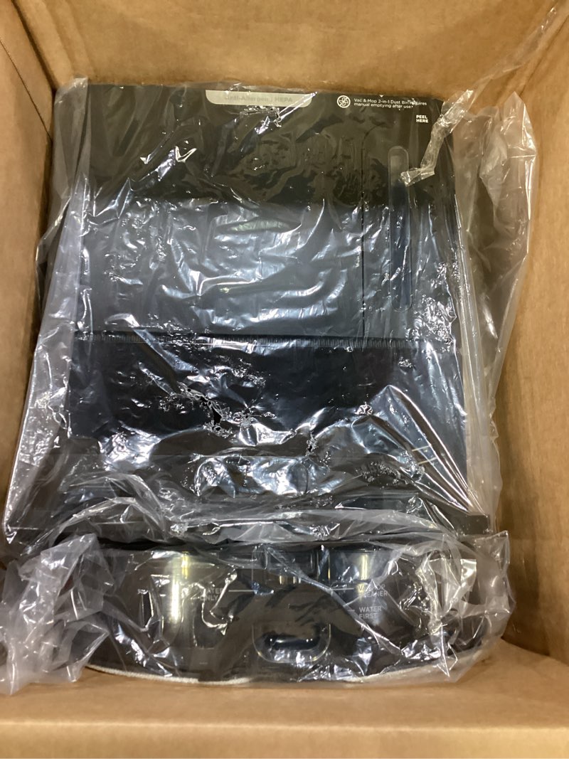 Condition photo showing Good Condition for Shark Robot Vacuum & Mop Combo, Powerful Suction, Matrix Plus, 60-Day Debris Capacity, HEPA Bagless Self Empty Base, Sonic Mopping, Home Mapping for Pet Hair - Carpets & Hardfloor, AV2610WA Wet and Dry Self-Empty (Gold/Black) (similar product)