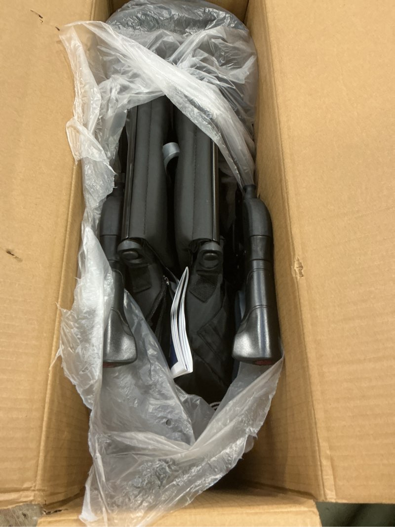 Condition photo showing As Is for Drive Medical Nitro Sprint Foldable Rollator Walker with Seat, Petite Height Lightweight Rollator with Large Wheels, Folding Rollator, Short Rolling Walker for Seniors and Adults, Black Petite Black