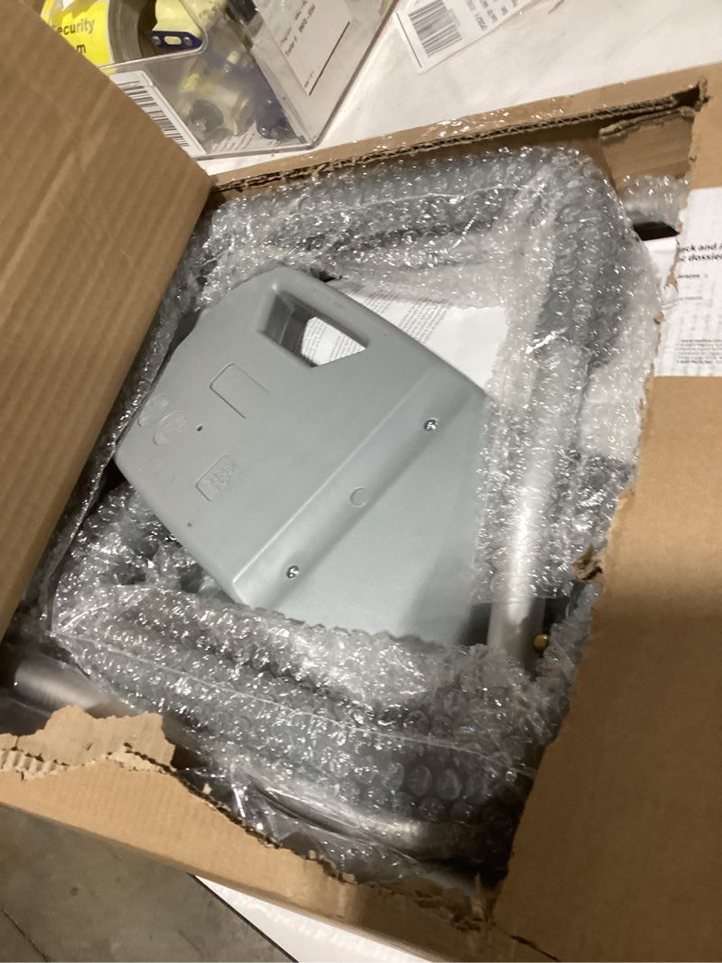 Condition photo showing Good Condition for Medline Shower Chair Seat with Padded Armrests and Back, Heavy Duty Shower Stool for Bathtub, Slip Resistant Shower Seat with Adjustable Height, Shower Bench for Inside Shower with 350 lb Capacity Grey