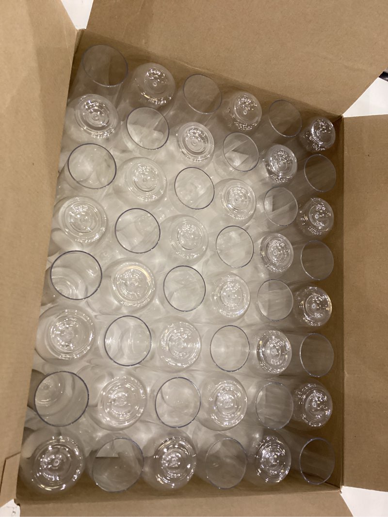 plastic champagne flutes 48 count