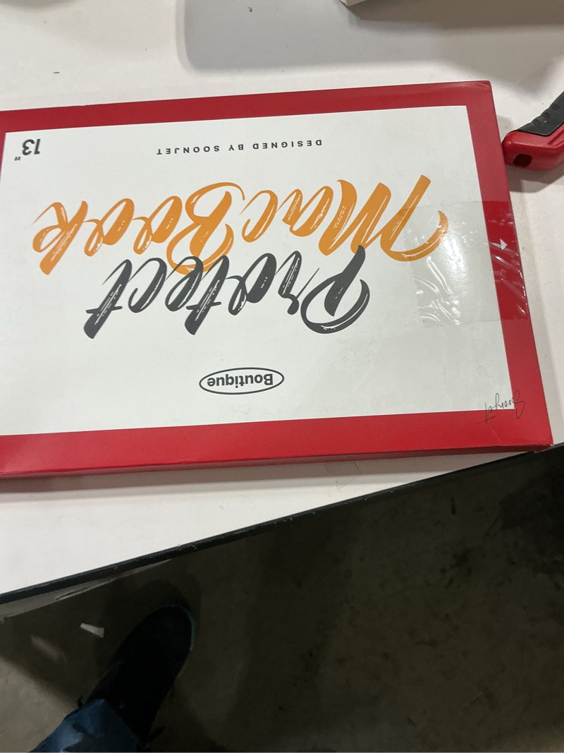 Condition photo showing Good Condition for soonjet for macbook air 13 inch case, m5 m4 m3 m2, 2022-2026 a3449 a3240 a3113 a2681, color matched, snap-on design, fingerprint & scratch resistant, hard shell protective matte cover for mac air 13.6 starlight clear