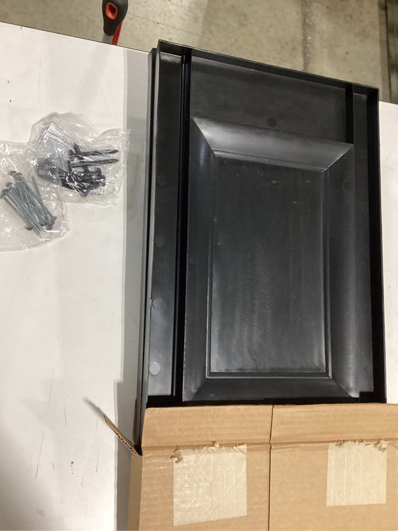 Condition photo showing Good Condition for raised panel vinyl shutters
