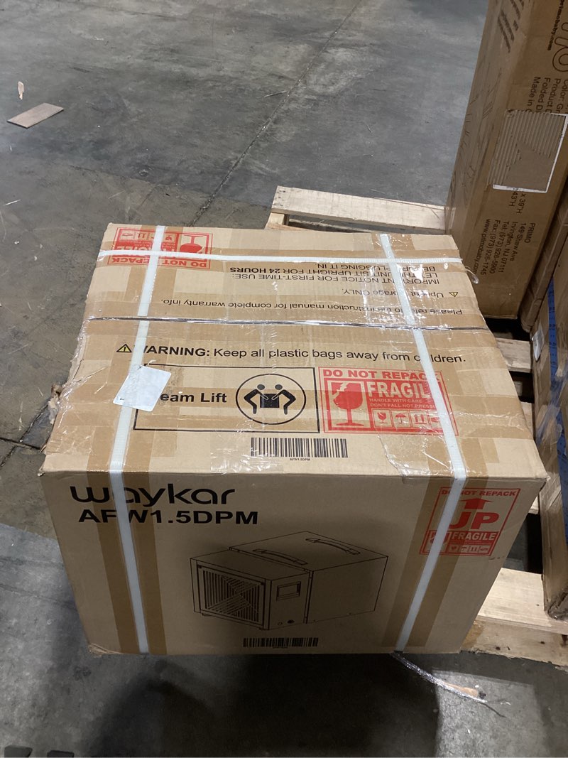 Condition photo showing Good Condition for waykar 158 pint crawl space dehumidifier (as is)