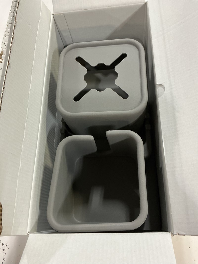Condition photo showing Good Condition for silicone couch cup holder, vienfut anti-spill and anti-slip sofa armrest tray, dirt-resistant silicone couch arm tray for remote, snacks, cellphone and ipad, gift for family, friend (gray)