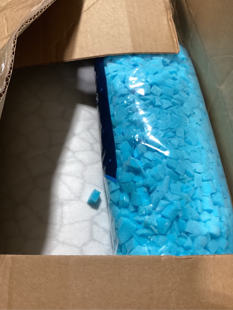 Condition photo showing Good Condition for qutool cooling pillow for sleeping 2 pack, certipur-us shredded memory foam king pillows set of 2, cool pillow for hot sleepers adjustable firm pillow for side, back, stomach sleepers soft yet support white-cooling basic king(2 pack)-20'*36'