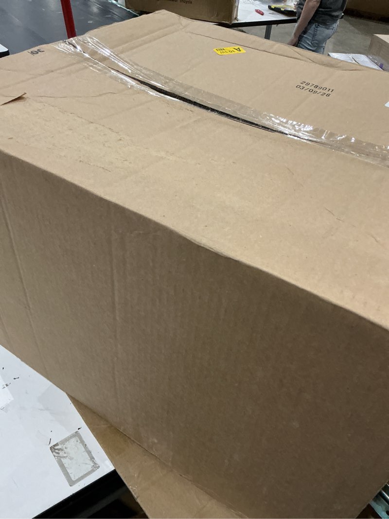 Condition photo showing As Is for animal food tub