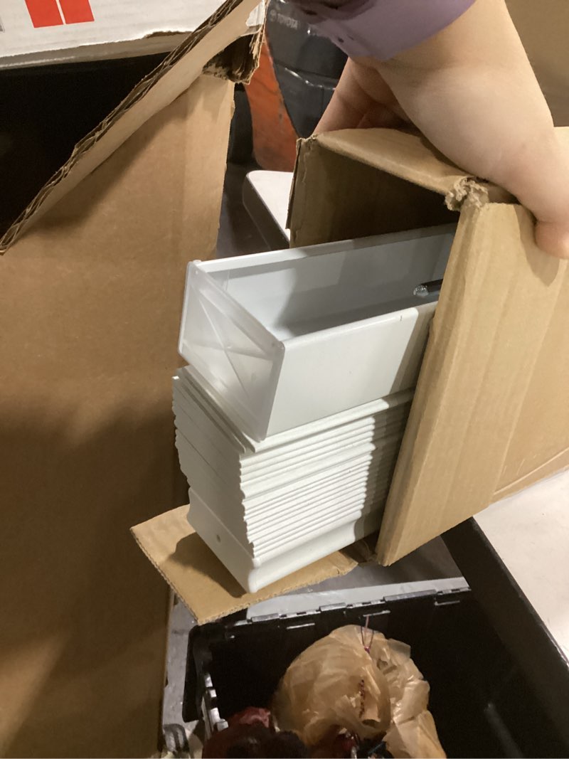 Condition photo showing Good Condition for LazBlinds 2 Inch Faux Wood Blinds with Crown Valance, Cordless Blinds for Windows, Room Darkening Horizontal Window Blinds, 22" W x 60" H, White with Wood Grain White 22"W x 60"H