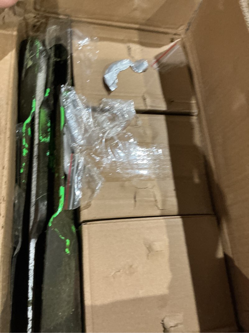 Condition photo showing As Is for spindle blade be lt kit for 50 inch deck mtd cub cadet xt1-gt50 super bronco g8300 3 spindle assembly 618-06980 3 blade 942-05052a 3spindle+3blade+1belt