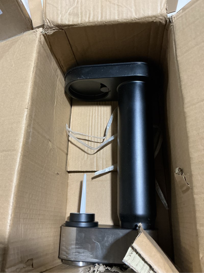 Condition photo showing As Is for Philips Soda Streaming Machine, Stainless Sparkling Water Maker Easy Install with Quick Twist 1L PET Carbonating Bottle, Soda Maker Compatible with 60L CO2 Carbonator (NOT Included), ADD4902BKOQ/37 Black Soda Maker - Metal, 1 Pack