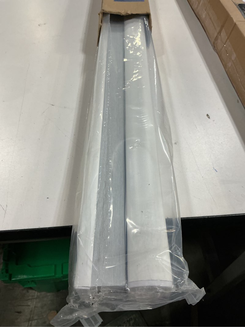 Condition photo showing New/Like New for joydeco no tools no drill window blinds for indoor windows, blackout shades cellular shades cordless, no drill blinds for windows, window shades for home, bedrooms, doors (white, 47" w x 64" h) white - no drill design 47"w x 64"h