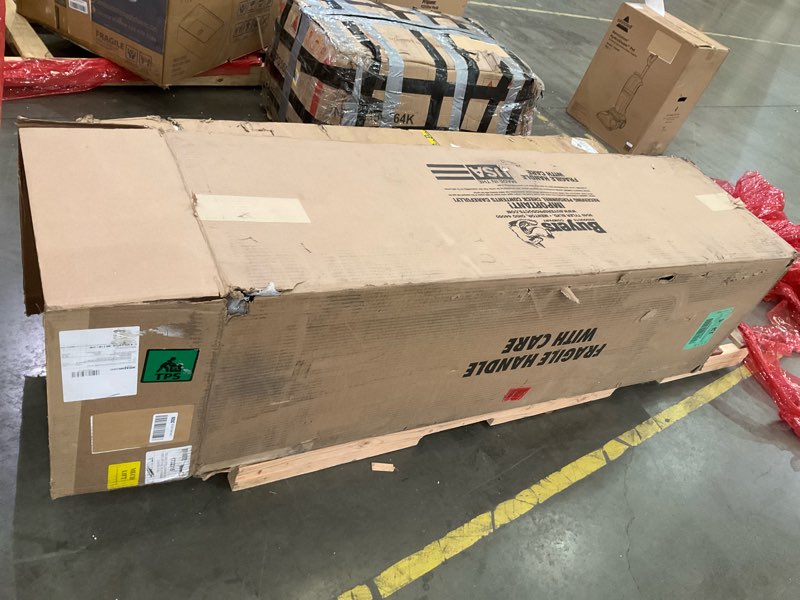 Condition photo showing Good Condition for Buyers Products 18x18x60 Inch Black Steel Underbody Truck Box With 3-Point Latch