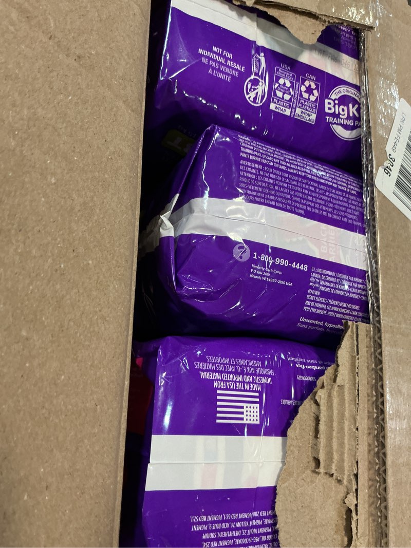 Condition photo showing Good Condition for pull-ups girls' potty training pants, size 2t-3t training underwear (16-34 lbs), 124 count (4 packs of 31) 2t-3t 124