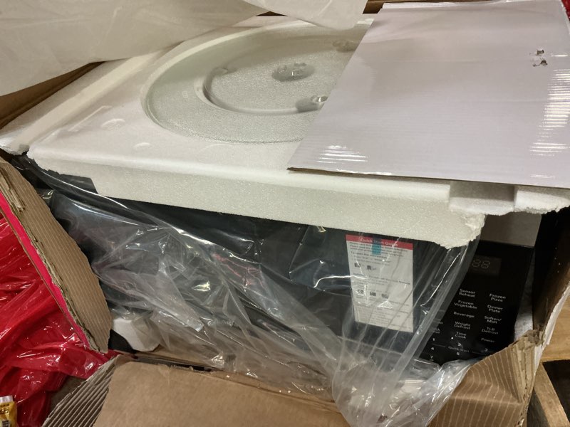 Condition photo showing Good Condition for FRIGIDAIRE 2.2 Cu. Ft. Stainless Steel Microwave Oven, Multi Function, Programmable, 1,200 Watts Silver - 2.1 cubic_feet