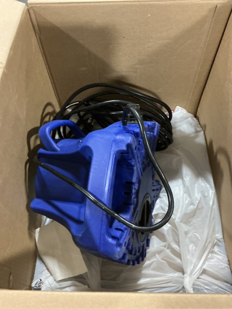 Condition photo showing As Is for Little Giant Select Series LG-APCP1700 1/3 HP, 1745 GPH, Automatic, Submersible, Swimming Pool Cover Pump with 25-Ft. Cord, Dark Blue, 14942691