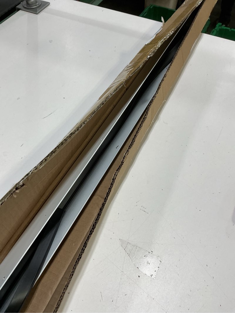 Condition photo showing Good Condition for 1 Pack 1" x 35.5" Storm Door Sweep Replacement Bottom Sweep Aluminum Expander for 1" Thickness Security Storm Door Weatherstripping(White) 35.5" White 1