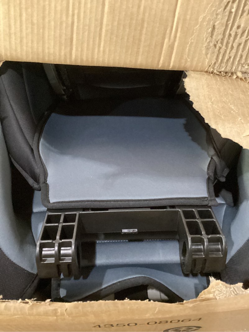 Condition photo showing Good Condition for safety 1st grow and go 2-in-1 booster car seat with comfortwings, converts high-back to backless, 19" wide, fits 3 across, lightweight, foldable, easy-clean, cup holders, 40-100 lbs, black sand