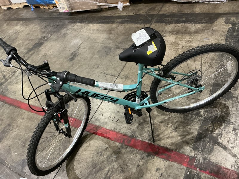 Condition photo showing As Is for huffy 26” rock creek women's 18-speed mountain bike, mint