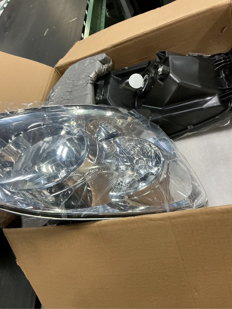 Condition photo showing New/Like New for front headlight assembly for 2006-2008 dodge ram 1500/2006-2009 dodge ram 2500, 3500 pickup - replacement headlamp, front bumper lights