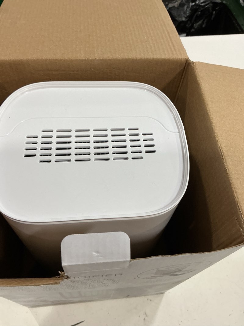 Condition photo showing As Is for pure enrichment puredry mini dehumidifier 0.53-pint 1-speed dehumidifier