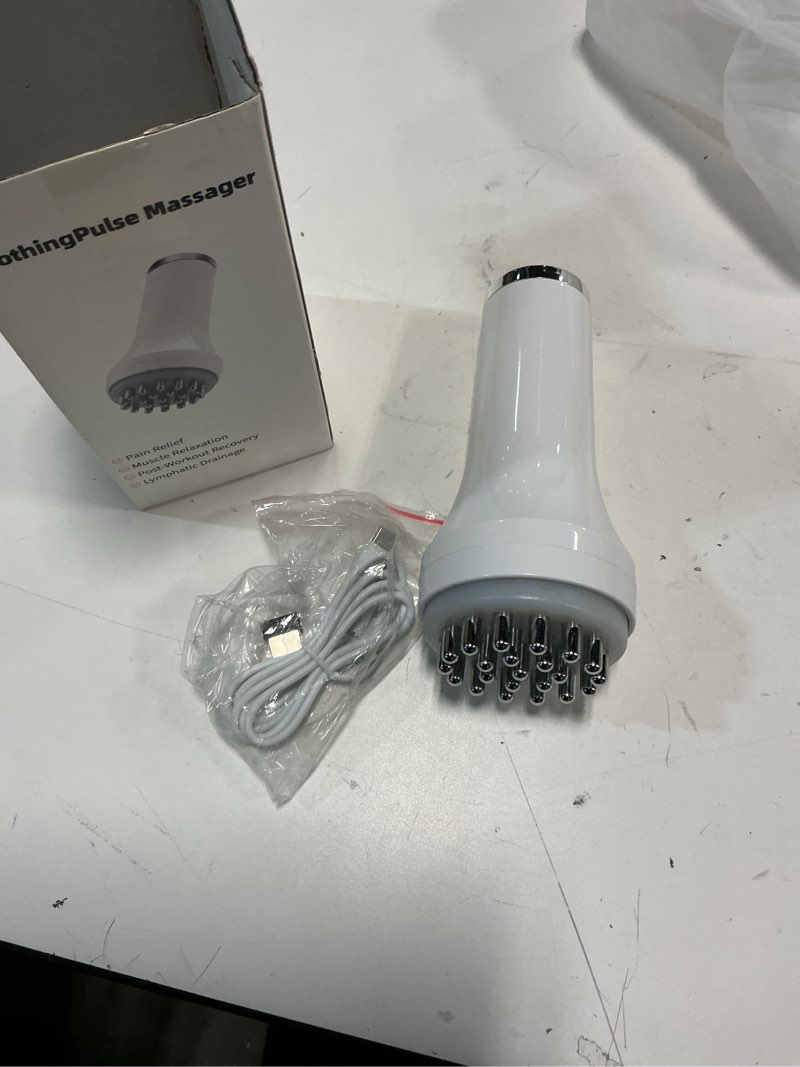 Condition photo showing Good Condition for DiDEER Lymphatic Drainage Massager & Anti Cellulite Massage Tool, for Legs, Arms & Belly, Body,Helps Reduce Stretch Marks & Cellulite,with Microcurrent, Light Heat & Vibration (White)