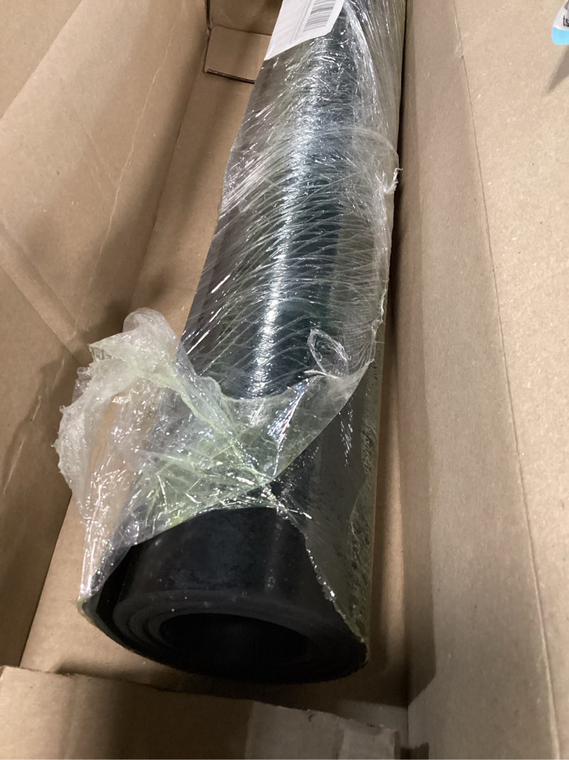 Condition photo showing Good Condition for epdm rubber sheet, black, 60a, 0.250" x 24" x 36" 24 x 36 x 0.25 in.