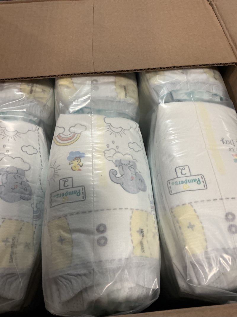 Condition photo showing New/Like New for Pampers Baby Diapers - Swaddlers - Size 2, 186 Count, Ultra Absorbent Disposable Infant Diaper