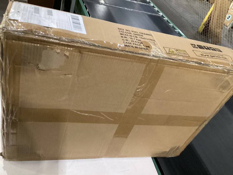 EcoExplorer Galvanized Steel 10x4x1.5Ft Raised Garden Bed – Elevated Planter Box for Indoor/Outdoor 