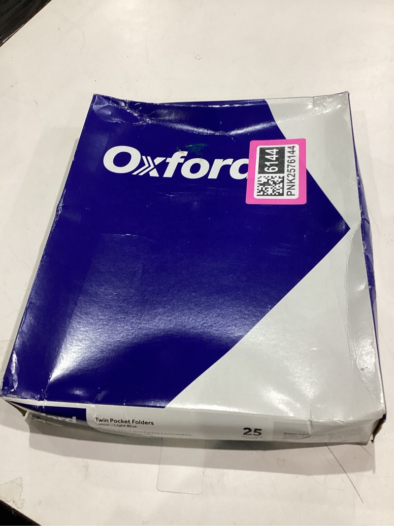 Condition photo showing Good Condition for Oxford 57501 Twin Pocket Folders,w/o Fasteners,11-Inch x8-1/2-Inch ,25/BX,L.BLUE