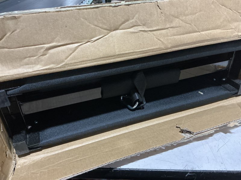 Condition photo showing Good Condition for dog ramps for large pets, 71" l & 20" w extra wide foldable aluminum pet ramp with ip64 waterproof & non-slip rug surface, up to 300lbs for giant dogs for suv, truck, bed, stairs, indoor & outdoor 71" × 20" felt