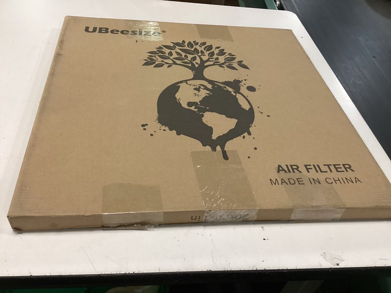 Condition photo showing New/Like New for ubeesize 20x20x1 reusable air filter - washable, merv 8,permanent, electrostatic - lasts a lifetime - enjoy fresher air in home and office hvac ac furnace systems (actual size: 19.75x19.75x0.8 inch) 19.8" x 19.8" x 0.8" air filter