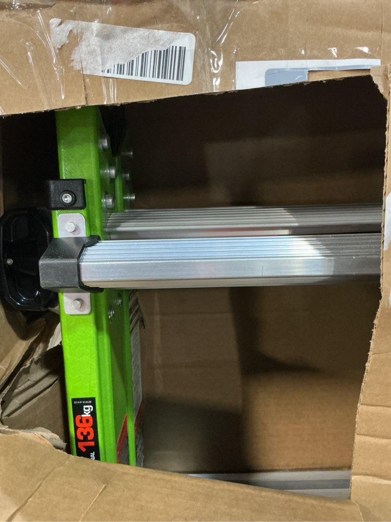 Condition photo showing Good Condition for little giant ladder systems dark horse 2.0, m17, 17ft, multi-position ladder, fiberglass, type 1a, 300 lbs weight rating, (16117-001) 17 ft. 2.0 version ladder