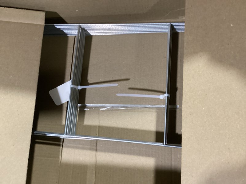Condition photo showing Good Condition for 12 pack heavy duty metal h frame wire h long stakes, 24'' x 10'' yard sign stake for 4mm corrugated signs
