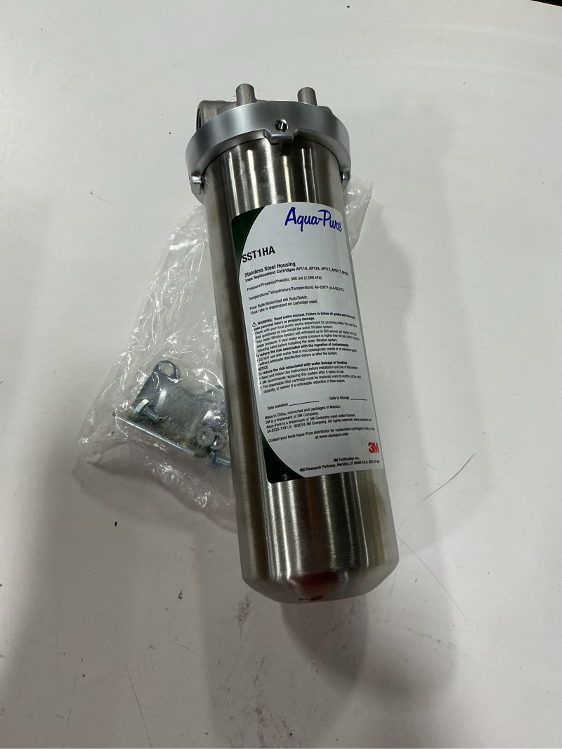 Condition photo showing Good Condition for Aqua-Pure™ SST1HA Stainless Steel Water Filtration System (5592001)