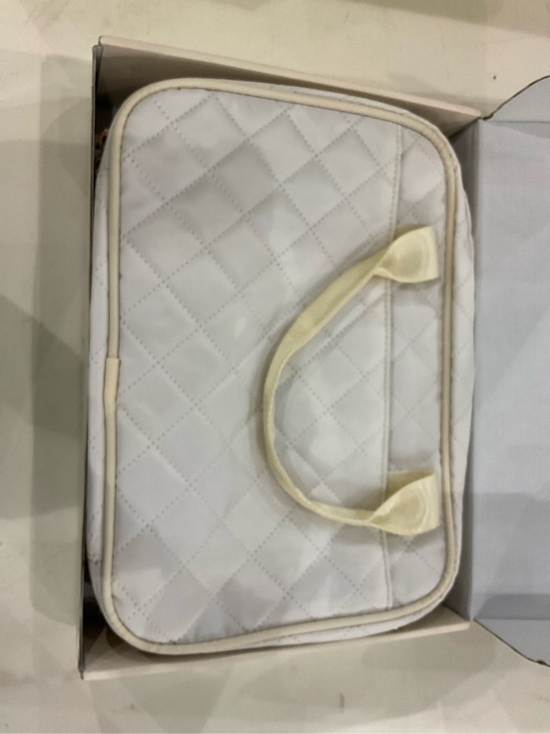 Condition photo showing New/Like New for Bible Journaling Kit – Quilted Bible Cover Case for Women, 31 Highlighters, 75 Tabs, Bible Study Supplies & Christian Gift for Women and Teens (Shoulder Strap, Beige)