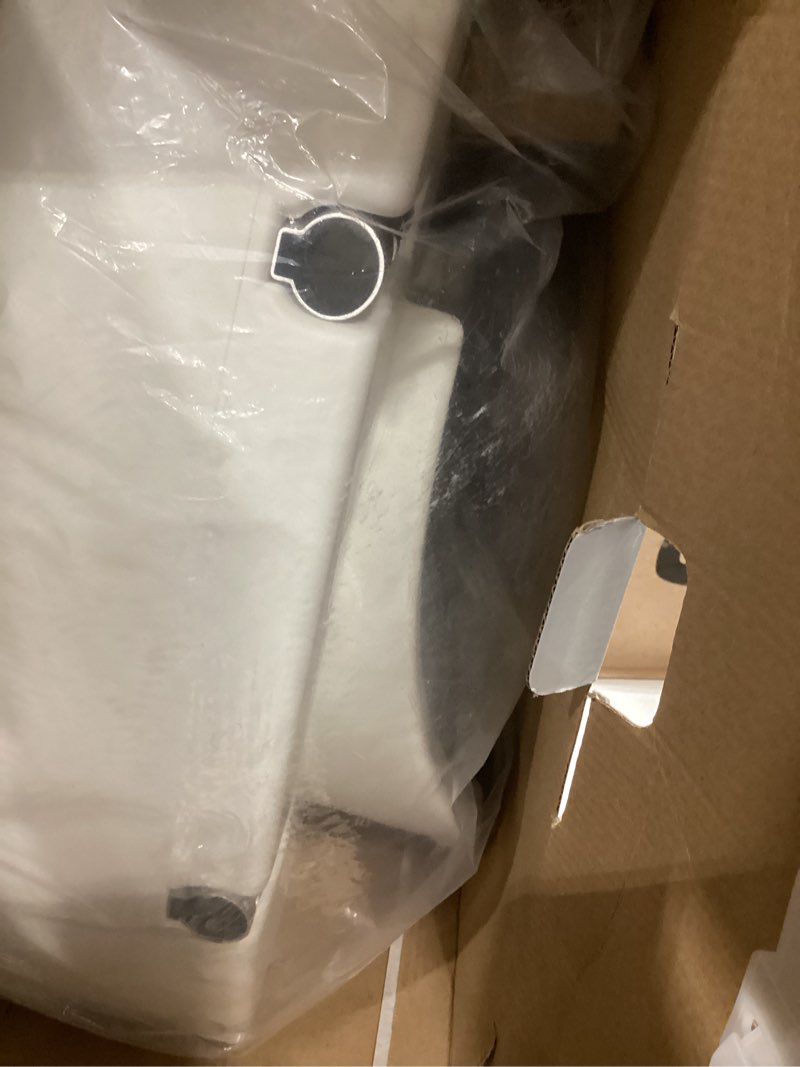 Condition photo showing Good Condition for medline 5  elongated raised toilet seat  with lock and removable padded arms