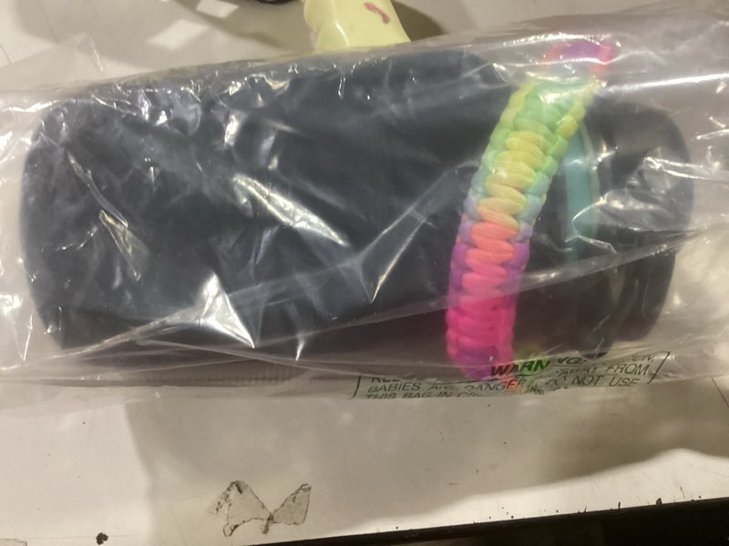 Condition photo showing Good Condition for Insulated Stainless Steel Water Bottle - 32/40/64/128 oz Water Bottles with Straw & Spout Lids, Paracord Handle and Carrier Pouch, Workout Water Flask Bottle for Women Men Sport Activities Green Pink Purple Gradient 32 Ounces