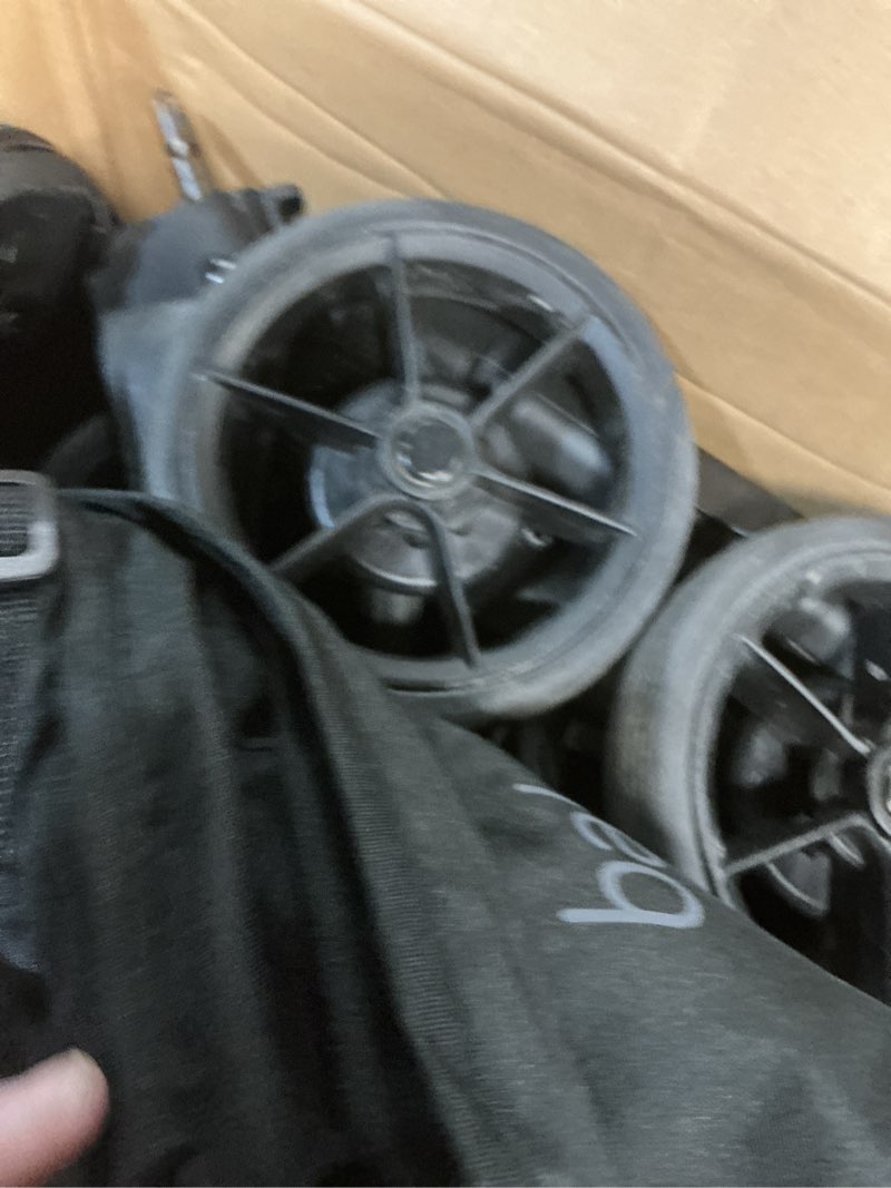 Condition photo showing Good Condition for baby jogger city tour 2 ultra-compact carry-on approved travel stroller in eco black with belly-bar lightweight easy fold ideal for traveling and everyday adventures single stroller eco black with belly bar