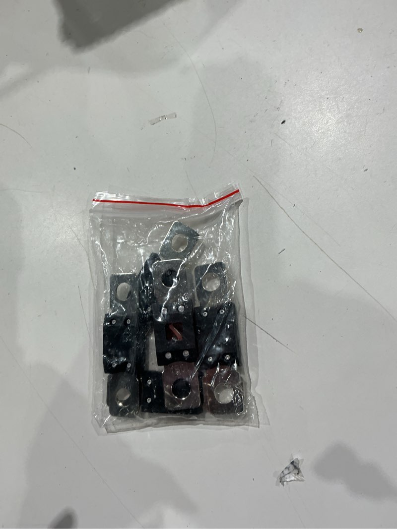 Condition photo showing Good Condition for be in your mind 5pcs 100a 58v mega high current car fuses bolt-on design copper alloy car safety for