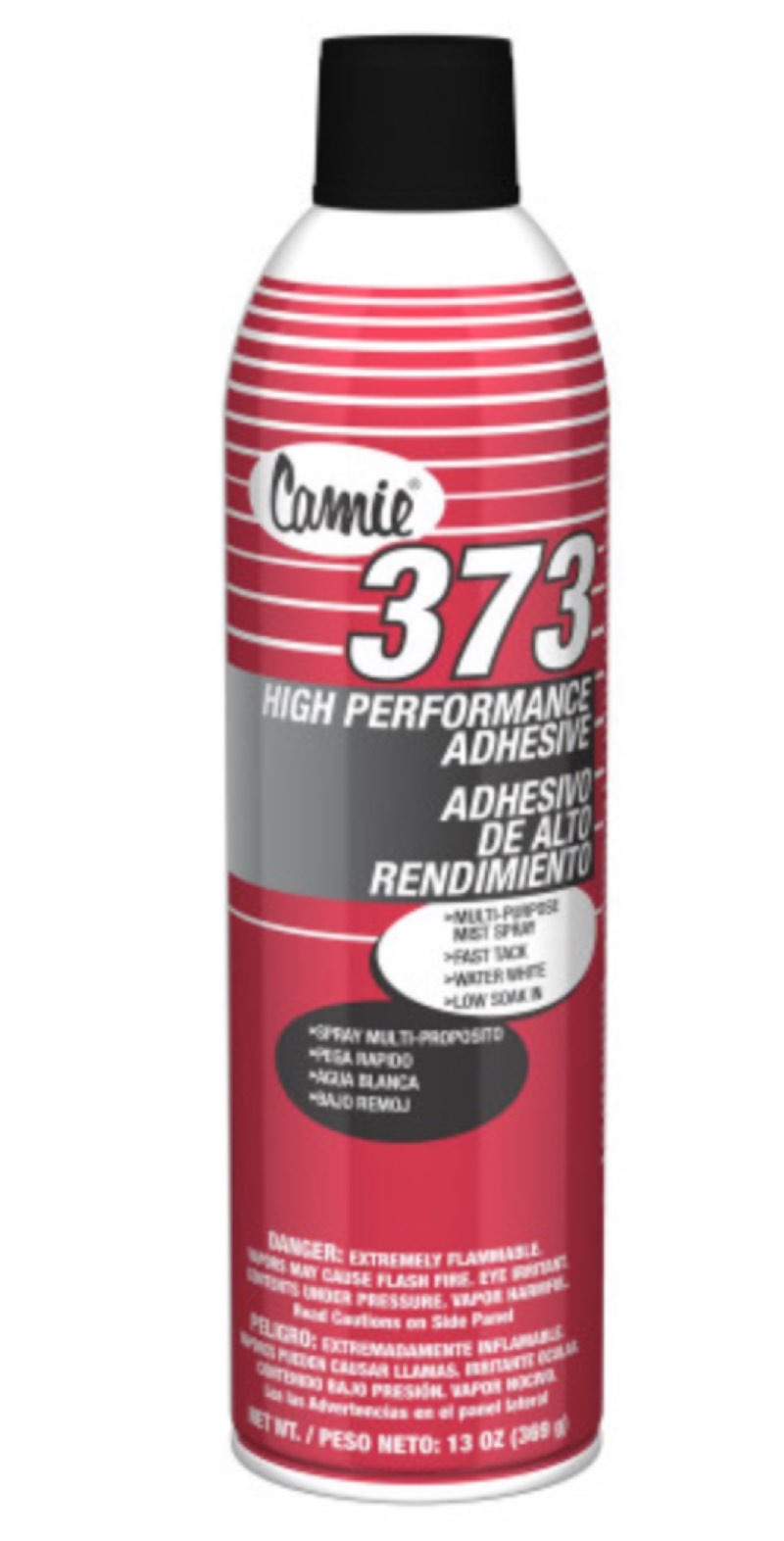 Camie 373 High Performance Adhesive, 12 oz, 12/Carton
