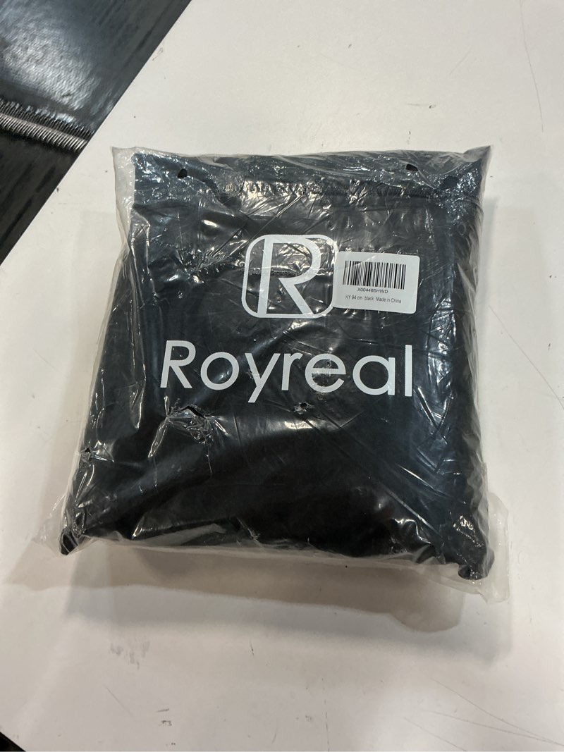Condition photo showing New/Like New for royreal Patio Chair Covers Outdoor Waterproof Furniture Adirondack Chair Covers,Rocking Chair Cover Outdoor Swivel Chair Covers(2Pack 28""W*33""D*38.5""H), Black 2Pack 28"W*33"D*38.5"H for Chair Black