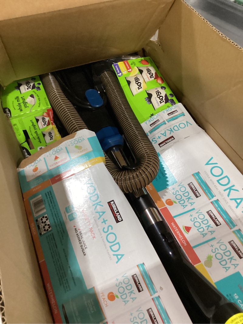 Condition photo showing As Is for Eureka PowerSpeed Lightweight Upright Vacuum Cleaner for Carpet and Hard Floor, Powerful Bagless Upright Vacuum Cleaner for Home Pets, NEU181A, Blue Blue NEU181A with Pet Tool