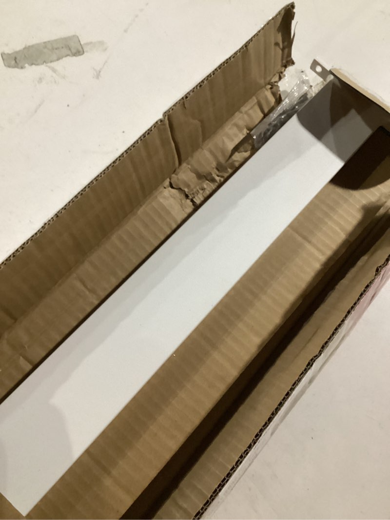 Condition photo showing Good Condition for Hidden Island Countertop Support Bracket 2 Pack White 20 Inch Heavy Duty Granite Countertop Bracket Iron Island Support Brackets for Granite Quartz Wood 20 Inch White-2 Pack