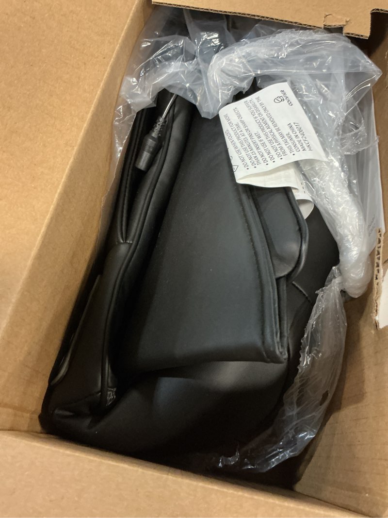 Condition photo showing Good Condition for comfier shiatsu neck and shoulder massager,2025 christmas gifts for mom dad,white elephant gifts for adults,deep kneading massage pillow with heat, back massager, pillow massage, black black standard