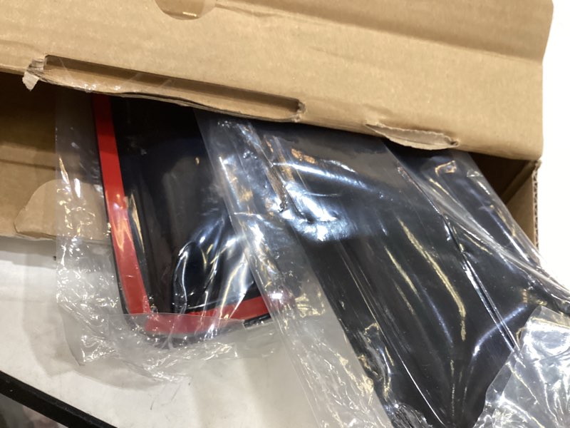 Condition photo showing Good Condition for auxko in channel rain guards for ram 1500 crew cab 2019-2026, 4pcs window vent visors accessories rain guard window visors, easy install car side window wind deflectors & visors for truck black black for ram 1500 crew cab 2019-2026