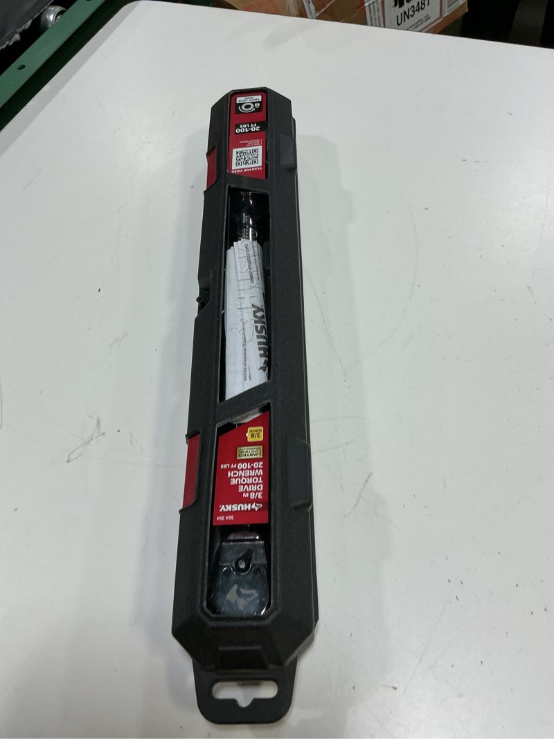 Condition photo showing Good Condition for 20 ft./lbs. to 100 ft./lbs. 3/8 in. drive torque wrench